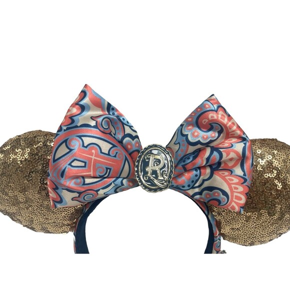 Disney Parks Riviera Resort DVC Grand Opening Minnie Mouse Ears Headband RARE - Picture 9 of 14